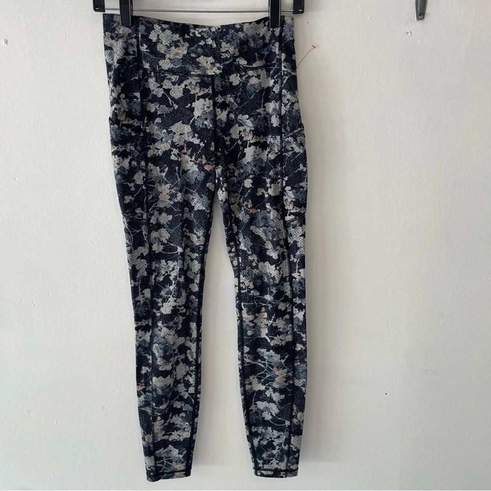Lululemon Wunder Under Hi-Rise Tight Leggings Spring Bloom Multi 37633